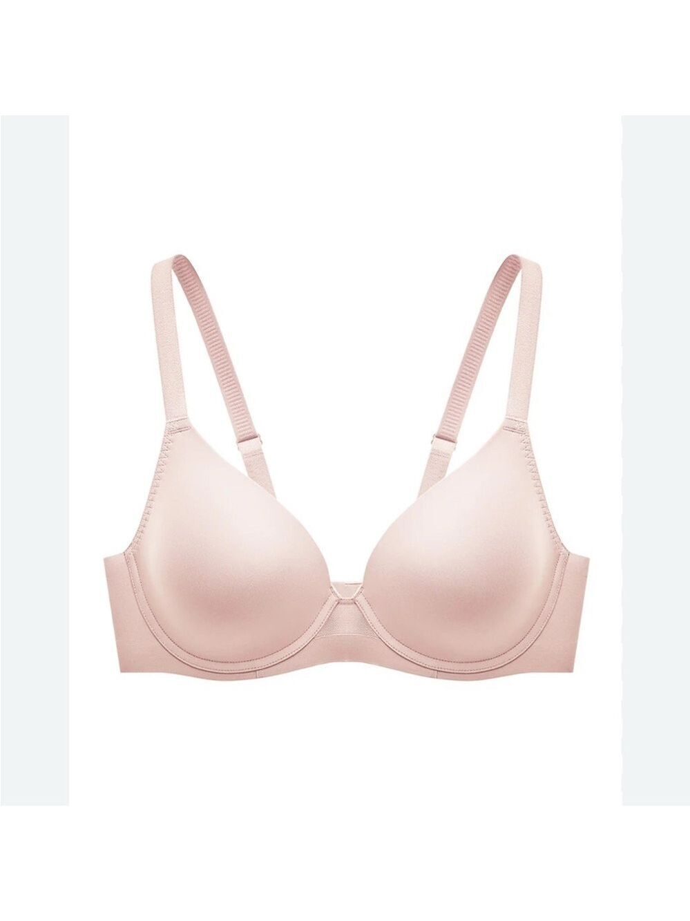 Understance Mesh Contour FlexWire Plunge Bra NWT powder pink 38B